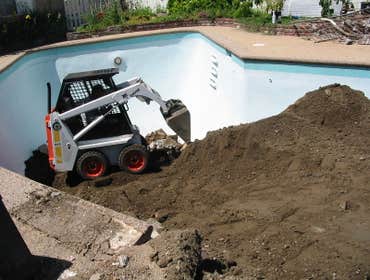 Project photos from Torres Demolition Contractor Swimming pool close out and backfill
