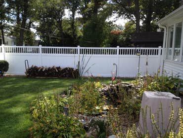 Vinyl Fence