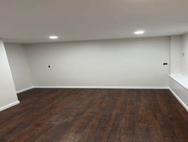 Basement Remodel Before and After photos