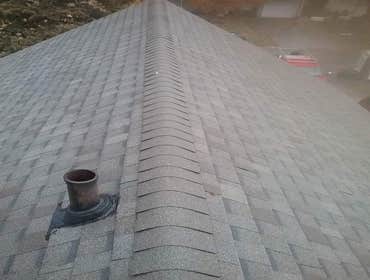 Tear off and cover chimneyand tear off and complete replacement completed October 2016