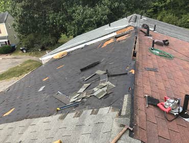For Jeannie, roof replacement #1