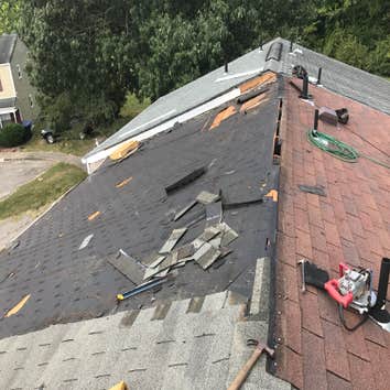 For Jeannie, roof replacement #1