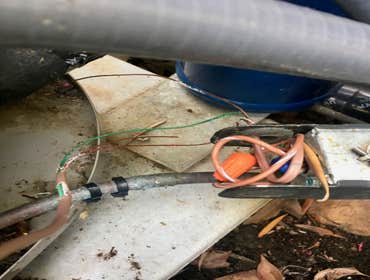 Wires chewed by Rodents