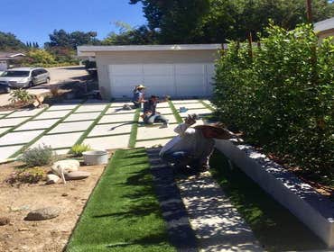 Photos by American Home Improvement Inc #25 Driveway Tile plus landscape