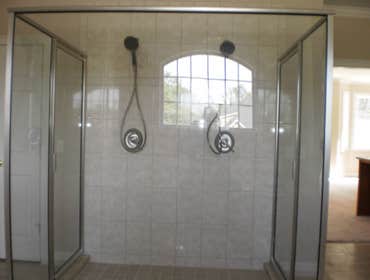 twin showers