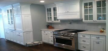 custom kitchen install