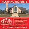 Martz, Inc roofing logo