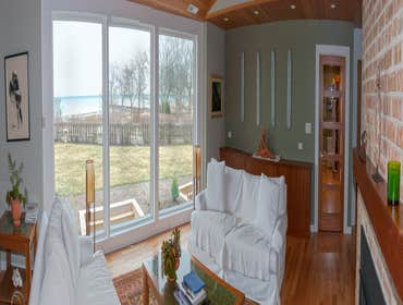 living room looking out