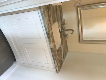 New bathroom vanity