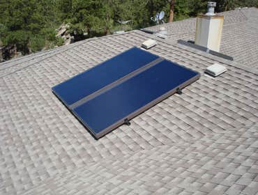 Solar Thermal Hot Water Installation - Golden, Colorado