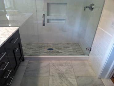 Tile Projects Here are some of the tile projects we've worked on over the past year.