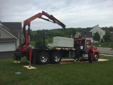 generator lift truck