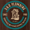 S & D Plumbing logo