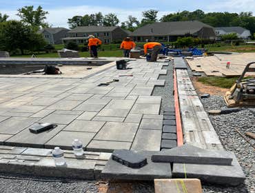 Pool Addition! Pool and surround!