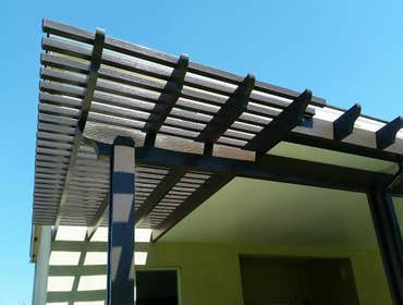 pergola combination for patio