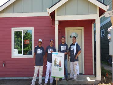 Donation Exterior & Interior painting Giving back to our Community. IM Construction is helping Triplett family in their new habitat humanity home.﻿