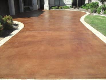 Stained Driveway