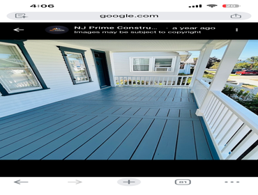 Front porch remodel Montclair NJ