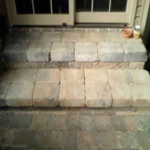Porch and Steps Let Lawn King Landscaping create a new look to your porch and steps that welcomes your friends and family with new found charm.