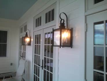 Porch Lighting Installation