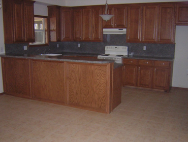 Stain Grade Cabinets, Formica