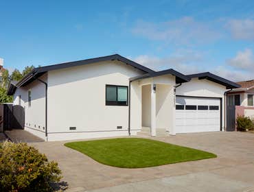 Addition & Full Home Remodel | San Mateo This San Mateo addition and full home remodel transformed an outdated house into a bright, modern home designe