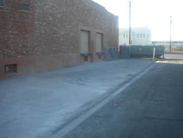 Pantano Produce Co. This was damage to a steel awning attached to a historic brick building Pantano Produce Co.