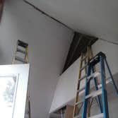 Creek House Drywall was hung and finished in a whole house for a homeowner who lived along the Conodoguinet Creek.