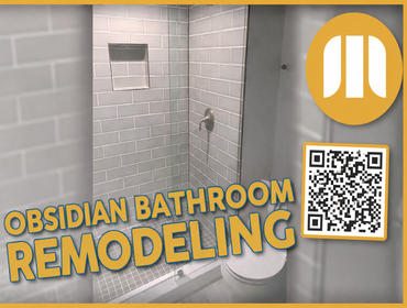 Obsidian Bathroom Remodel In this video, we walk you through a complete bathroom transformation—turning an outdated space into a sleek, modern retreat 