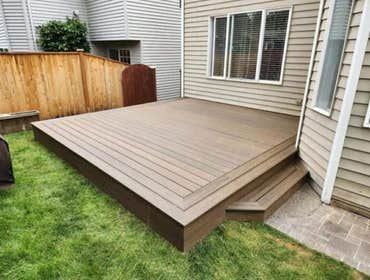 Deck install Everett