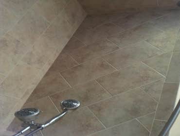 All Skill Construction, LLC Project new tub, ceramic tile, and painting.