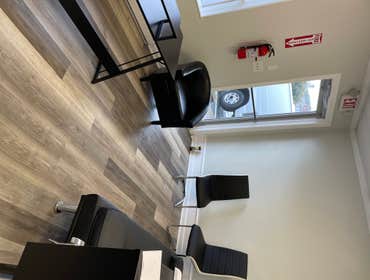 Photos by F Squared LLC #1 Renovated Beauty Salon
Demolition, framing, electrical, plumbing, drywall, paint, trim and flooring, also set up styling st