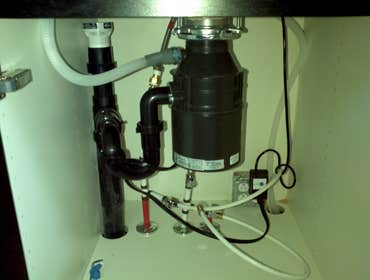 single sink disposal