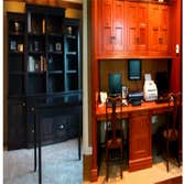Home Office With more and more people working out of their homes, a designated home office has become a standard feature in many homes. Don't settle fo