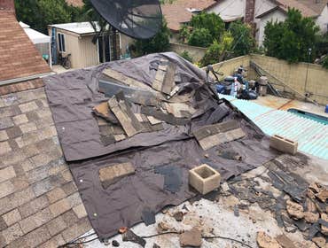 Before - Roof Replacement In Pico Rivera