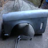 Studebaker fender after