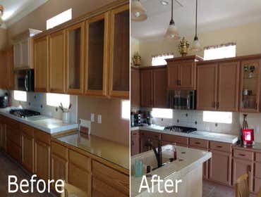 Brooks Painting, Inc. Projects Exterior painting, Interior painting, staining and cabinet refinishing are just some of the services Brooks Painting off