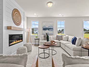The McComas Model Home Great Room