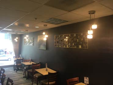 Holiday Inn Breakfast Room Holiday Inn Breakfast Room Remodel.
Tenant Improvements
New Sub Panel, Dedicated 20 Amp circuits, New lighting, Pendant Li