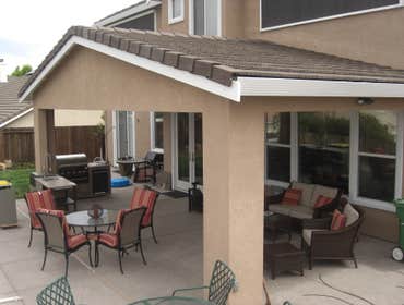 New Project 1 Pleasanton, Ca. Cabana & Pool House. Pool by Riviera Pools Danville, Ca.