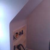 Bedroom Painted bedroom and repaired walls from holes. Paint Blue