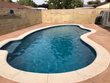 Pools by Bell Remodeling and Construction Backyard upgrade and pool renovation.