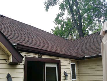 Shingle roof