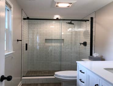 Photos by Baystate Group Builders INC. #5 Complete Master Bath Remodel