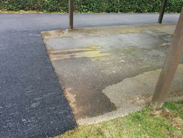 Asphalt Concrete transition