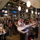 First Rate Electric Project 1 Restaurant lighting and custom light fixture.
