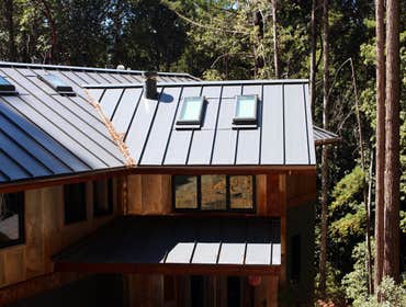 Metal roof