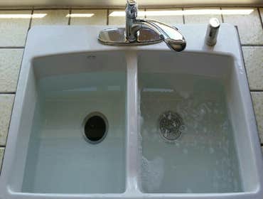 Sink replacement We have had several customer who want to replace their sink on a budget without having to rip out tile to do so. In this case, we cut 