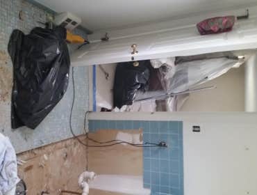 Master bath remodeling