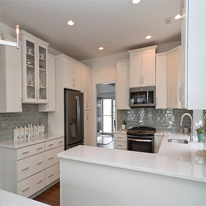 Elegant Sophistication Taneytown, MD
The homeowners asked our designer for a “simple white kitchen”, which she delivered in spades. This kitchen...